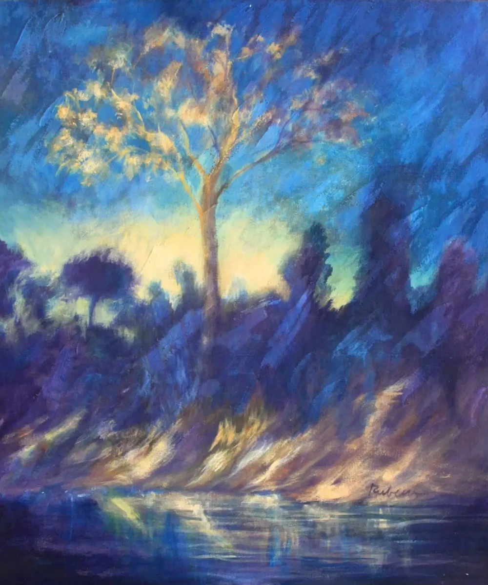 obra de Rubens Matuck exposta no acervo da galeria